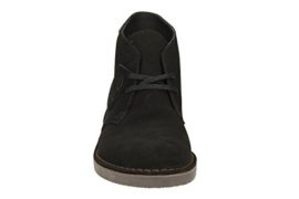 Clarks-Originals-Dtente-Homme-BootsBottes-Desertboot-Gtx-En-Daim-Noir-0-1