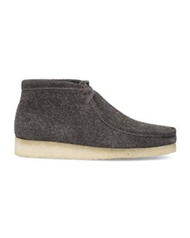 Clarks-Originals-Dtente-Homme-BootsBottes-Wallabee-Boot-En-Daim-Gris-0