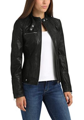 DESIRES-Hame-Veste-en-cuir-vritable-Femme-0-3