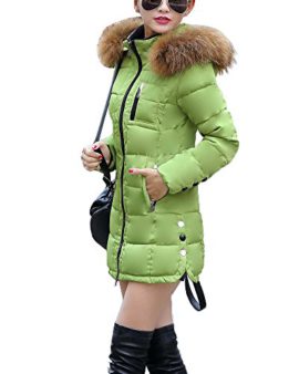 Femme-Hoodie-Fourrure-Hiver-Rembourr-pais-Long-Manteau-Parka--Capuche-0