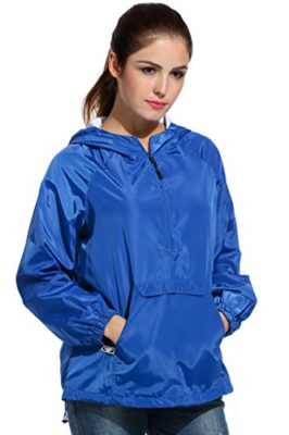 HOTOUCH-Femme-Veste-Sweats–Capuche-Manteaux-Impermable-Blouson-Manches-longues-pour-Sport-Escalade-Randonne-Casual-Poche-Bleu-Rouge-S-XL-0-2