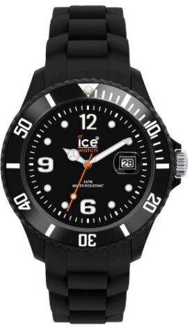 ICE-Watch –Forever noir silicone Montre bracelet à quartz analogique Si. BK. U.S.09 ICE-Watch –Forever noir silicone Montre bracelet à quartz analogique Si. BK. U.S.09