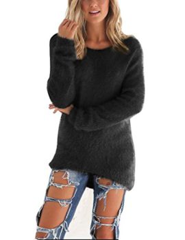 ISASSY-Chic-Pull-Femme-Manches-Longues-Blouse-Haut-Pull-over-Top-Chaud-Pour-Automne-Hiver-0