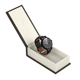 June-Ed-Montre–Quartz-en-Acier-Inoxydable-Montre-pour-Homme-avec-le-Cadran-de-Cristal-Saphir-W-0010-0-2