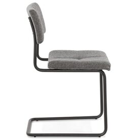 KoKoon CH01310DG GARCIA Chaise Tissu Gris 45 x 54 x 82 cm KoKoon CH01310DG GARCIA Chaise Tissu Gris 45 x 54 x 82 cm 4