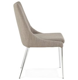 KoKoon CH01360GR BOXER Chaise Tissu Gris 50 x 61 x 87 cm KoKoon CH01360GR BOXER Chaise Tissu Gris 50 x 61 x 87 cm 4