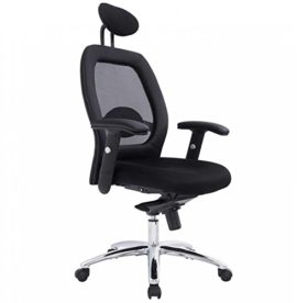 KoKoon OC00050BL Utah Chaise de Bureau Métal Noir 69 x 70 x 133 cm KoKoon OC00050BL Utah Chaise de Bureau Métal Noir 69 x 70 x 133 cm