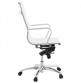 KoKoon-OC00350WH-RELIK-Fauteuil-de-bureau-Faux-Cuir-Blanc-67-x-67-x-113-cm-0-1