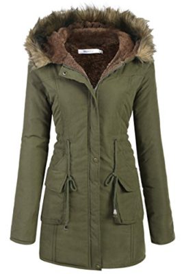 Meaneor-Manteau-Fourrure-Epais-Hiver-Pour-Femme-Veste-Femme-Parka-Blouson-Epais-avec-Poche--Fermeture-Eclair-0