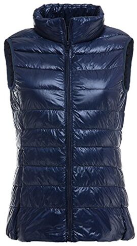 Mochoose Doudoune Sans Manche Gilet Ultra Légère Veste Manteau Parka Blouson Zippée Hiver pour Femme Mochoose Doudoune Sans Manche Gilet Ultra Légère Veste Manteau Parka Blouson Zippée Hiver pour Femme