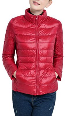 Mochoose Doudoune Ultra Légère Veste Manteau Parka Blouson Zippée Manches Longues Hiver pour Femme Mochoose Doudoune Ultra Légère Veste Manteau Parka Blouson Zippée Manches Longues Hiver pour Femme 3