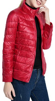 Mochoose Doudoune Ultra Légère Veste Manteau Parka Blouson Zippée Manches Longues Hiver pour Femme Mochoose Doudoune Ultra Légère Veste Manteau Parka Blouson Zippée Manches Longues Hiver pour Femme 6