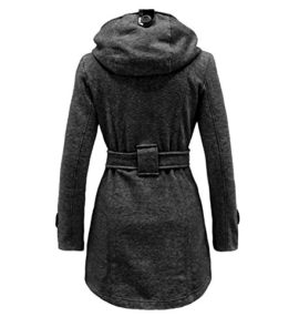 Noroze Manteau avec capuche pour femmes Noroze Manteau avec capuche pour femmes