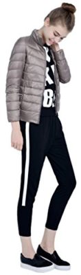 Sawadikaa-Femme-Ultra-Lgre-Courte-Doudoune-Rembourre-de-Duvet-Zippe-Manches-Longues-Hiver-Veste-Manteau-Blouson-Parka-Hiver-pour-0-2