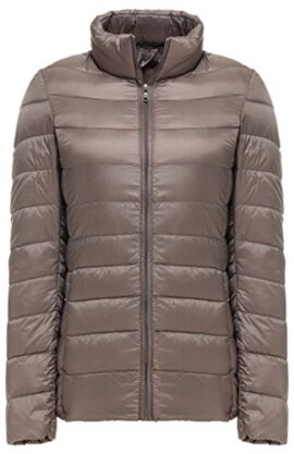 Sawadikaa Femme Ultra Légère Courte Doudoune Rembourrée de Duvet Zippée Manches Longues Hiver Veste Manteau Blouson Parka Hiver pour Sawadikaa Femme Ultra Légère Courte Doudoune Rembourrée de Duvet Zippée Manches Longues Hiver Veste Manteau Blouson Parka Hiver pour