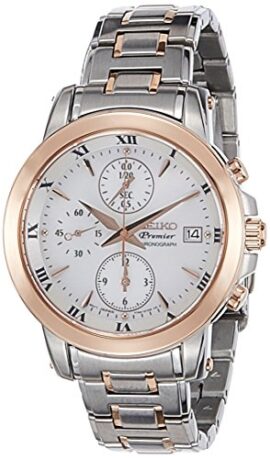 Seiko – SNDV68P1 – Montre Femme – Quartz Analogique – Cadran Blanc – Bracelet Acier Argent Seiko – SNDV68P1 – Montre Femme – Quartz Analogique – Cadran Blanc – Bracelet Acier Argent