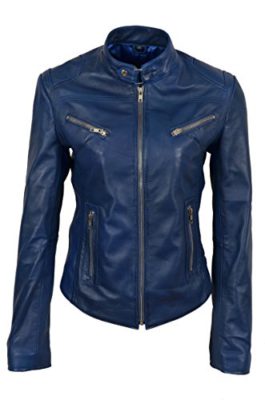 Smart-Range-Speed-Lav-Faire-Calmer-Rtro-Biker-Style-Fitted-Moto-Designer-Cuir-Veste-Femme-0