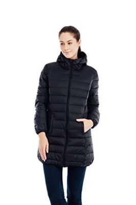 Valuker Doudoune 90% Duvet Manteau parka hiver avec capuche pour Femme ultra léger Valuker Doudoune 90% Duvet Manteau parka hiver avec capuche pour Femme ultra léger 3