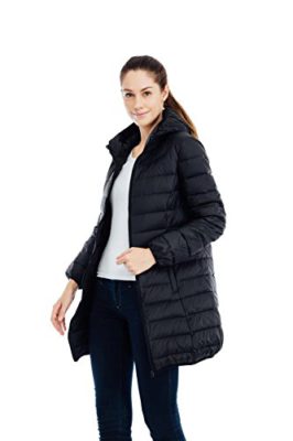 Valuker Doudoune 90% Duvet Manteau parka hiver avec capuche pour Femme ultra léger Valuker Doudoune 90% Duvet Manteau parka hiver avec capuche pour Femme ultra léger 5