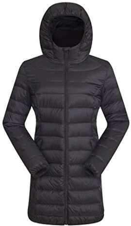 Valuker Doudoune 90% Duvet Manteau parka hiver avec capuche pour Femme ultra léger Valuker Doudoune 90% Duvet Manteau parka hiver avec capuche pour Femme ultra léger