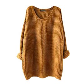 YouPue-Casual-Femmes-Pull-En-Vrac-Manches-Longues-Col-Rond-Section-Mince-Pull-Sweater-Casual-Tricot-Chandail-Tops-Blouse-Automne-Et-Hiver-0