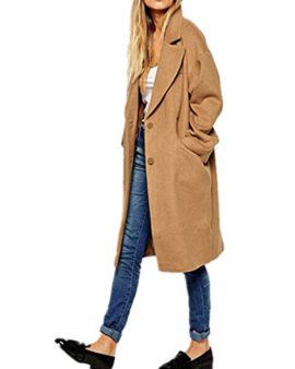 ZANZEA Femme Casual Cardigan Revers Cool Laine Camel Longue Veste Gilet Pull ZANZEA Femme Casual Cardigan Revers Cool Laine Camel Longue Veste Gilet Pull