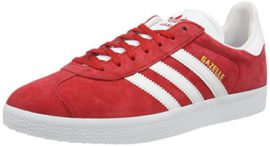 Adidas Gazelle, Baskets Basses Homme, Rouge (Power Red/White/Gold Metallic), 46 2/3 EU Adidas Gazelle, Baskets Basses Homme, Rouge (Power Red/White/Gold Metallic), 46 2/3 EU