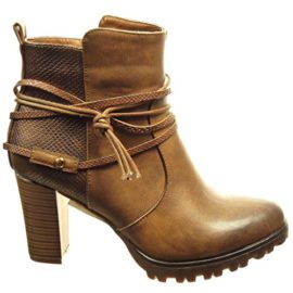 Angkorly-Chaussure-Mode-Bottine-low-boots-plateforme-femme-peau-de-serpent-lanire-Talon-haut-bloc-8-CM-Intrieur-Fourre-Camel-0-1