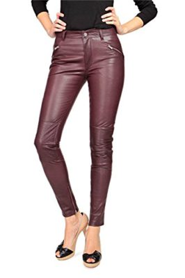 BLK-DNM-Pantalons-Pantalon-en-Cuir-Femme-0