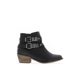 Bottines-femme-noires--talon-pais-de-5cm-look-western-0