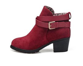 Chaussures femme Kolylong 2016 Hiver Bottes De Neige Mary Janes Low Heel Cheville Boucle de ceinture De plus en velours Martin Bottes Chaussures Chaussures femme Kolylong 2016 Hiver Bottes De Neige Mary Janes Low Heel Cheville Boucle de ceinture De plus en velours Martin Bottes Chaussures