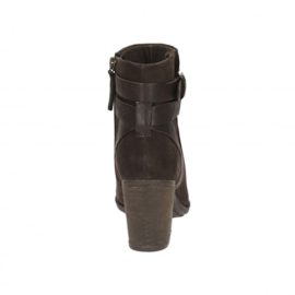 Clarks-Dtente-Femme-BootsBottes-Enfield-River-En-Daim-Marron-0-3