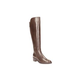 Clarks-Dtente-Femme-BootsBottes-Valana-Melrose-En-Cuir-Marron-0-0