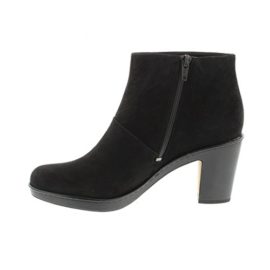 Clarks Habillé Femme Boots/Bottes Dulcie Sue En Daim Noir Clarks Habillé Femme Boots/Bottes Dulcie Sue En Daim Noir 3