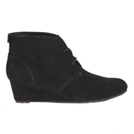 Clarks-Habill-Femme-BootsBottes-Vendra-Peak-En-Daim-Noir-0-1