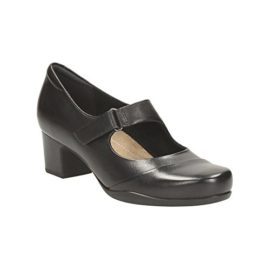 Clarks Rosalyn Wren Black Leather Clarks Rosalyn Wren Black Leather