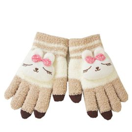 DDLBiz® 1 Paire Mignon Femmes Chaud Automne-Hiver Gants en Coton avec Décor d’Accessoire Panda DDLBiz® 1 Paire Mignon Femmes Chaud Automne-Hiver Gants en Coton avec Décor d’Accessoire Panda