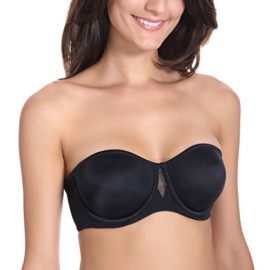 Delimira-Femme-Soutien-Gorge-Bandeau-Bretelles-Amovibles-Non-Rembourr-Avec-Armatures-0