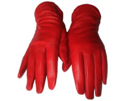 Gants en cuir d’agneau femme – plissés – Plusieurs couleurs Gants en cuir d’agneau femme – plissés – Plusieurs couleurs