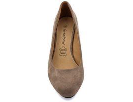 Greatonu Chaussures Femme Compsensée Mi Talon EU 36-41 (Un Peu Petite) Greatonu Chaussures Femme Compsensée Mi Talon EU 36-41 (Un Peu Petite) 5