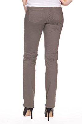 Kanope-Lili Napa-Pantalon toile-taille haute-coupe droite-extensible-Femme Kanope-Lili Napa-Pantalon toile-taille haute-coupe droite-extensible-Femme 3