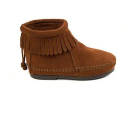 MINNETONKA – Back Zip Boot – Marron MINNETONKA – Back Zip Boot – Marron