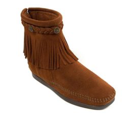 MINNETONKA-Hi-Top-Back-Zip-Boot-Marron-0-0