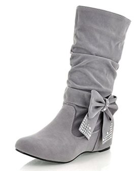 Minetom-Femmes-Filles-Hiver-Mode-Chaud-Bowknot-Dcoration-Bottes-Avec-Strass-Bottes-De-Neige-Bottines-0-2