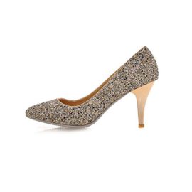 Mme-talonsFin-avec-des-chaussures-pointuesla-bouche-peu-profonde-paillettes-chaussures-de-marie-0