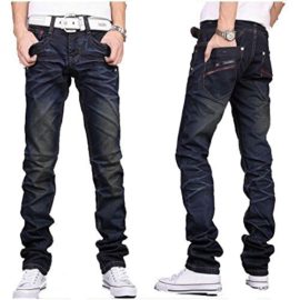 Newfacelook-Hommes-Jeans-Mode-Denim-Men-Pantalon-Blue-F002-0-0