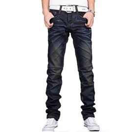 Newfacelook-Hommes-Jeans-Mode-Denim-Men-Pantalon-Blue-F002-0