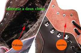 OALEEN-Bottes-Plates-Femme-en-Cuir-Veau-Crne-Clous-Lacets-Chaussures-Bottines-Montantes-Talon-Bloc-Hiver-0-1