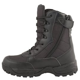 Pour-Homme-Special-Ops-Noir-Bottes-Arme-lger-Fermeture-clair-Latrale-Taille-4-12-airsoft-0-1