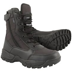 Pour-Homme-Special-Ops-Noir-Bottes-Arme-lger-Fermeture-clair-Latrale-Taille-4-12-airsoft-0